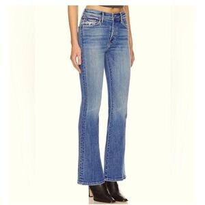 MOTHER Women's Light Blue Boot Cut Jeans